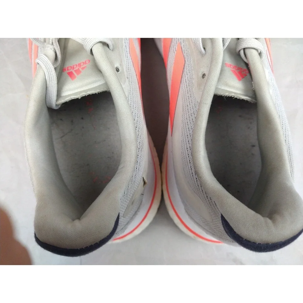 Adidas Supernova Boost Men's‎ Running Shoes Cushionned Grey Turbo Red GX2961